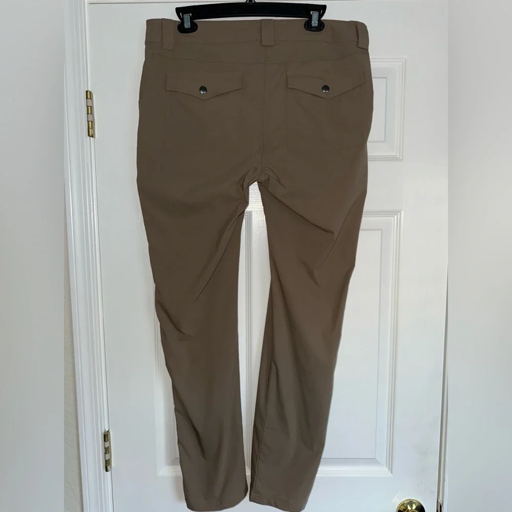 Anatomie The Kate Khaki Skinny Cargo Travel Slimming Stretch Chic Slim Pant XL - Picture 9 of 12
